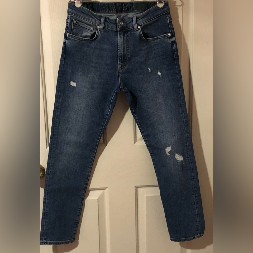 Superdry Tyler 03 slim Sz tag 32x30 measures 30x28 vintage